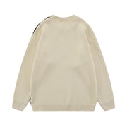 Vintage Anime Couple Sweater Oversize Knit