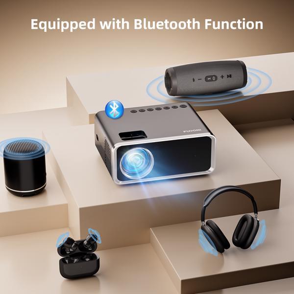 Projector With WiFi & Bluetooth