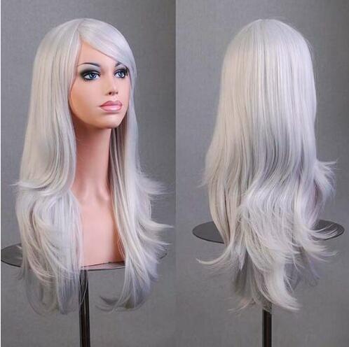 Anime cosplay color wig