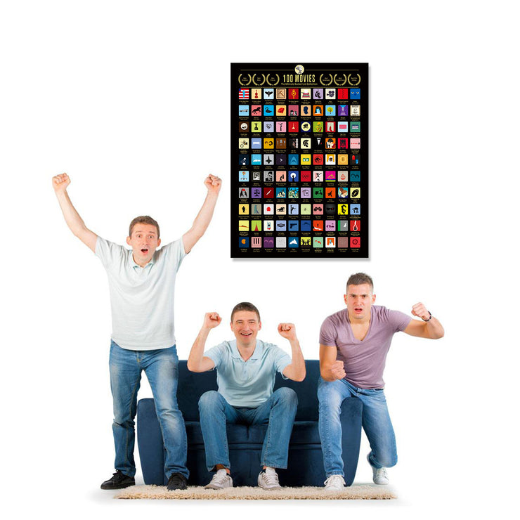 Movie Scratch Poster