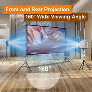 100inch Projector Screen With Stand