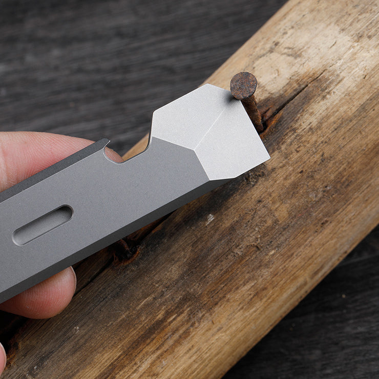 Titanium Alloy EDC Multi-function Tool Screwdriver Bottle Opener