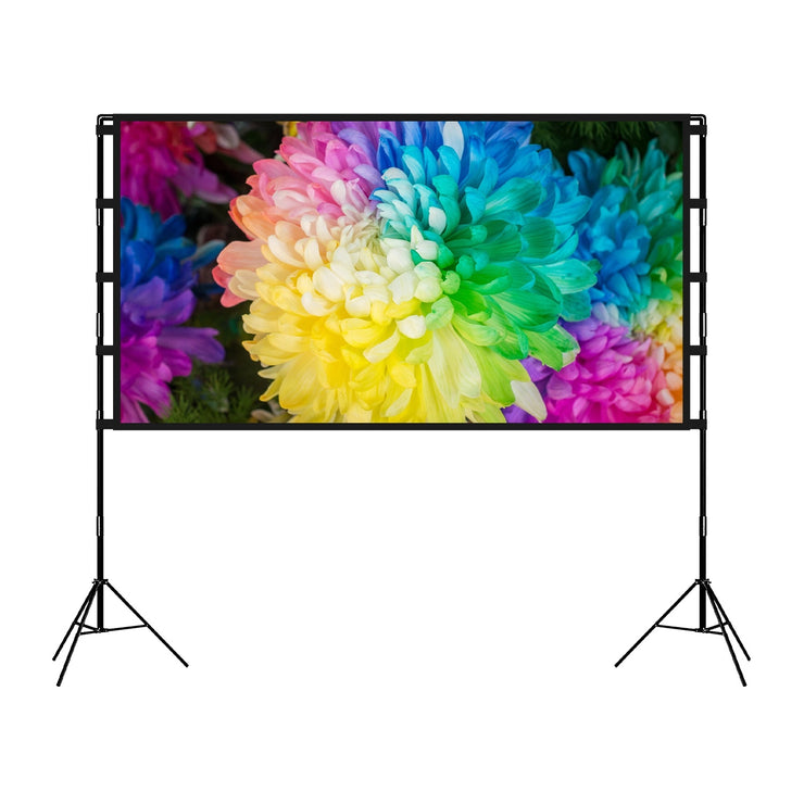 100inch Projector Screen With Stand