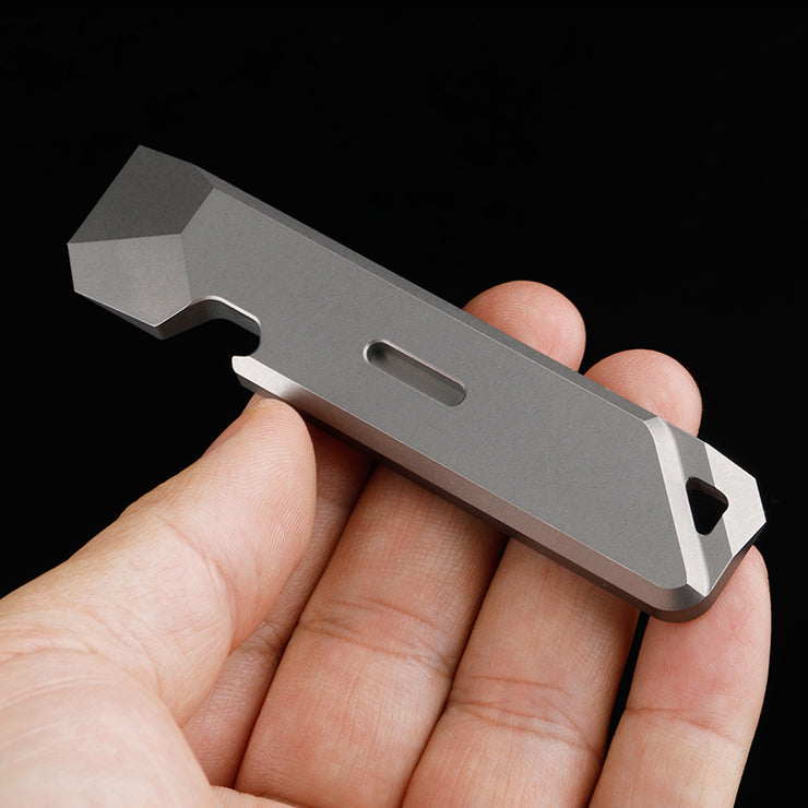 Titanium Alloy EDC Multi-function Tool Screwdriver Bottle Opener